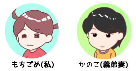連名紹介2人もちかのこ