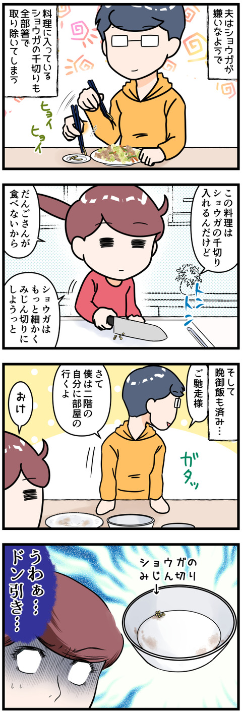 夫とショウガ完成