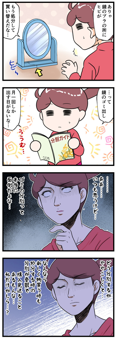 ゴミの分別って本当に面倒だ完成