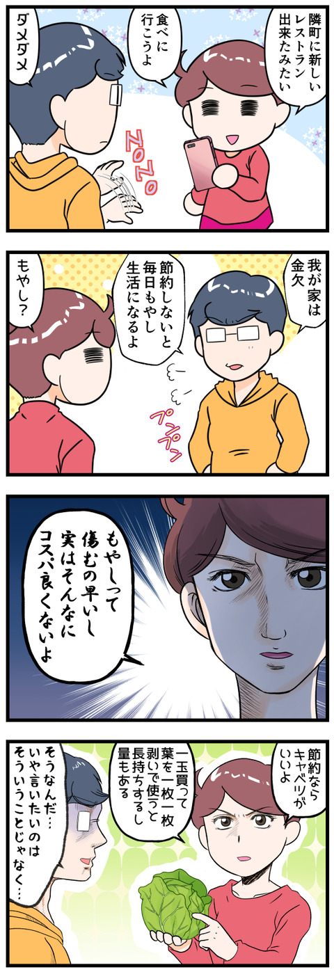 節約ならもやしよりキャベツ派完成