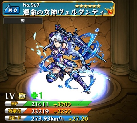 ヴェルダンディ進化