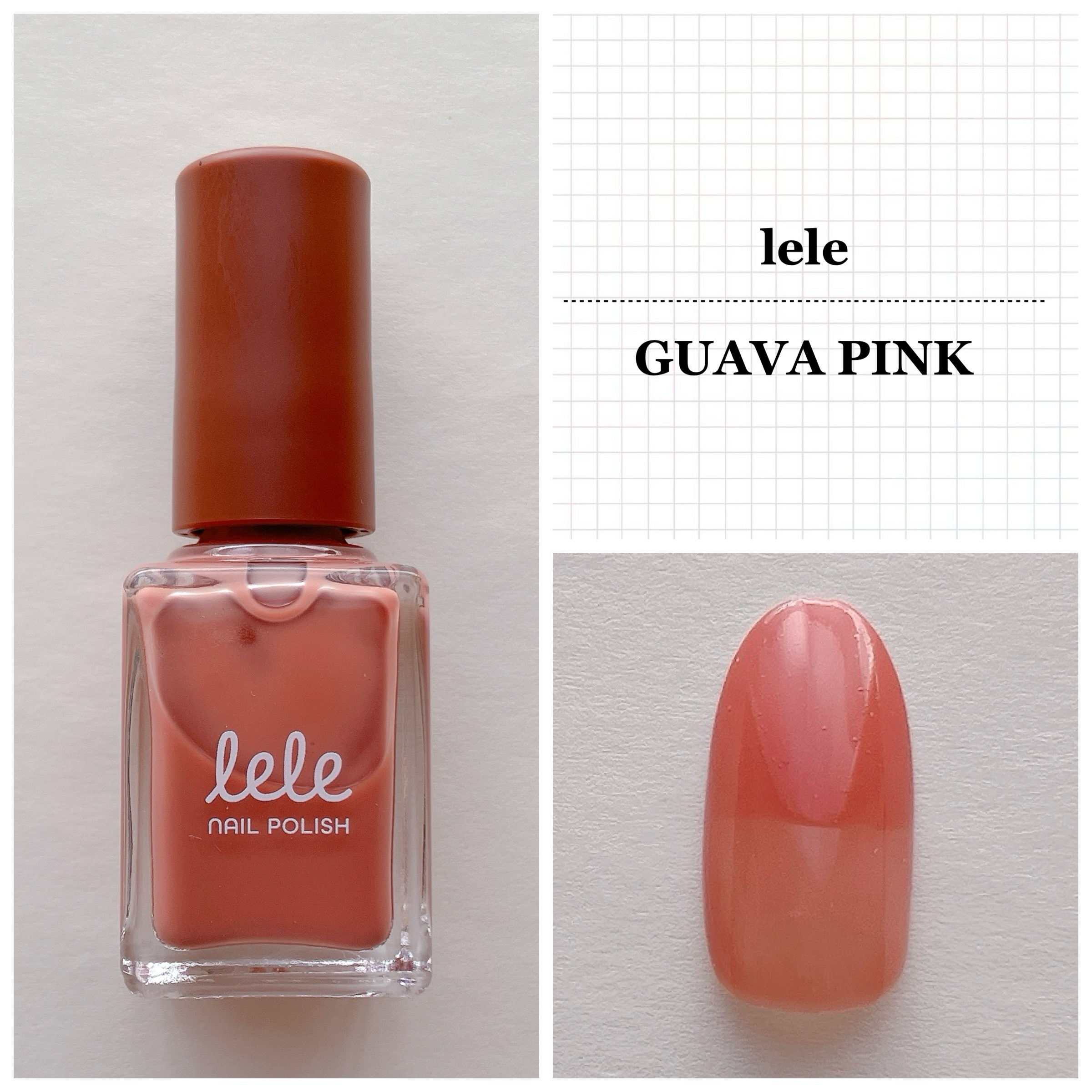 新ブランドレビュー】ビタミンカラーが魅力的なleleのネイルポリッシュ