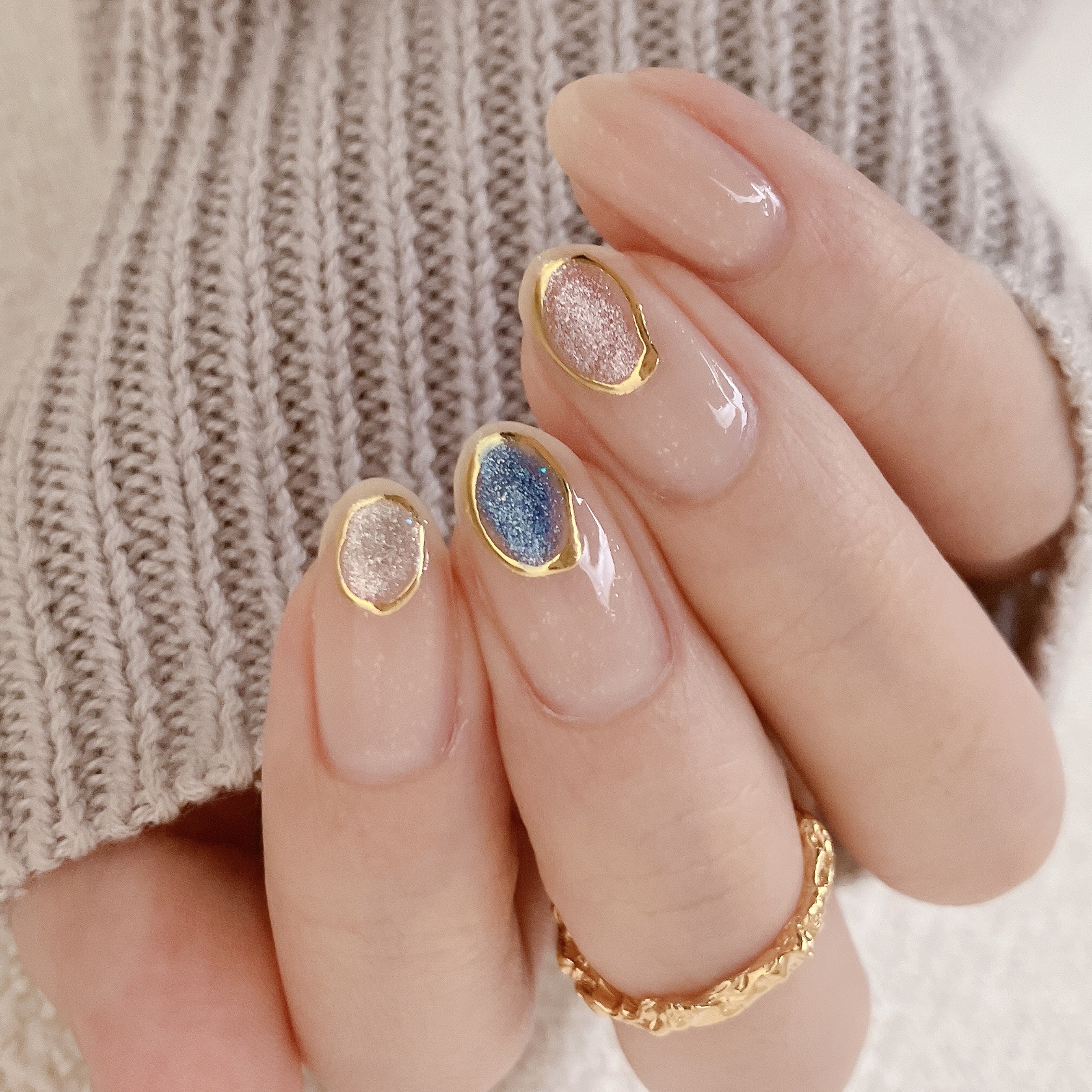 how to】爪先宝石マグネットネイル : akiのセルフネイルblog
