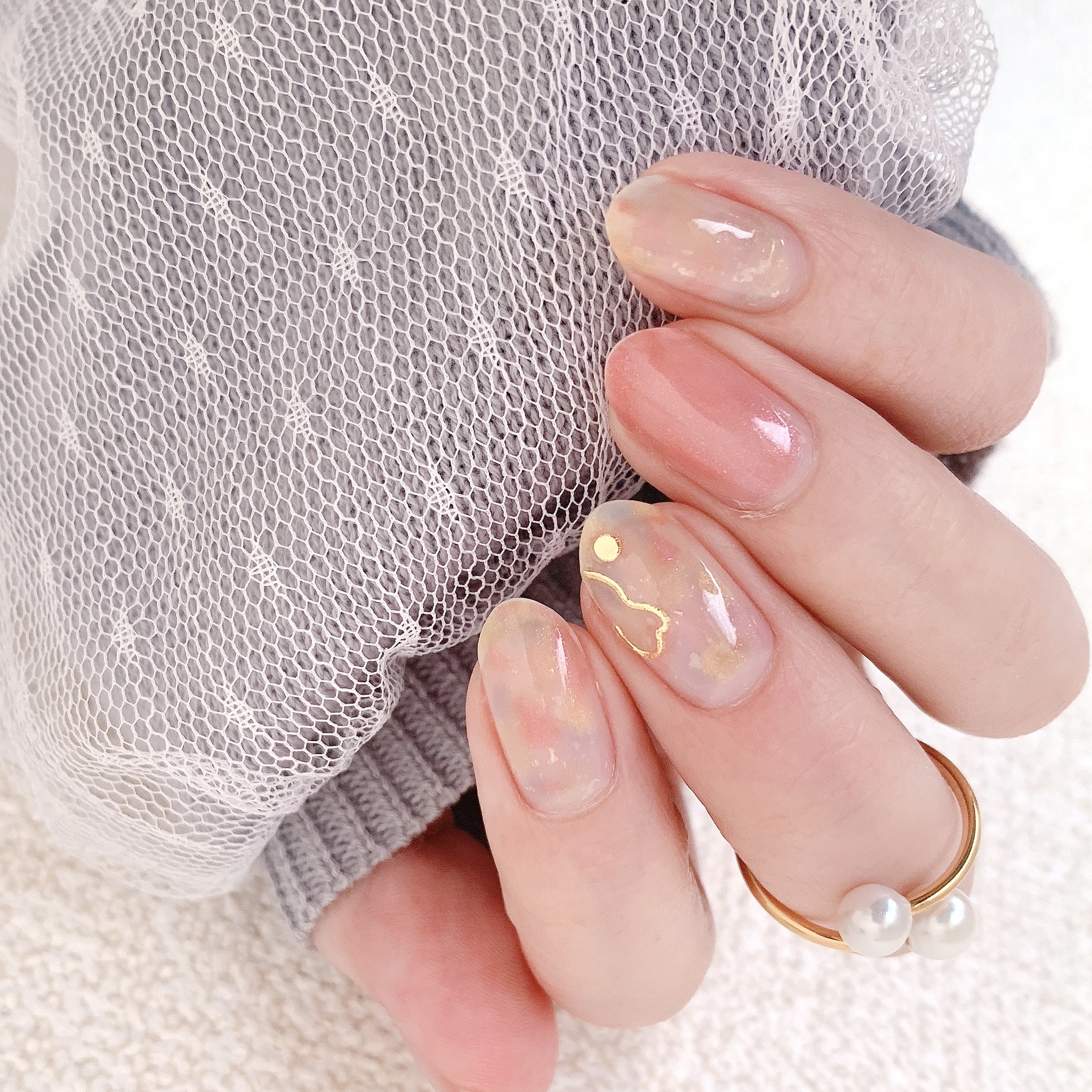 永遠の定番 コットンキャンディーネイル 12色セット Qdtek Vn