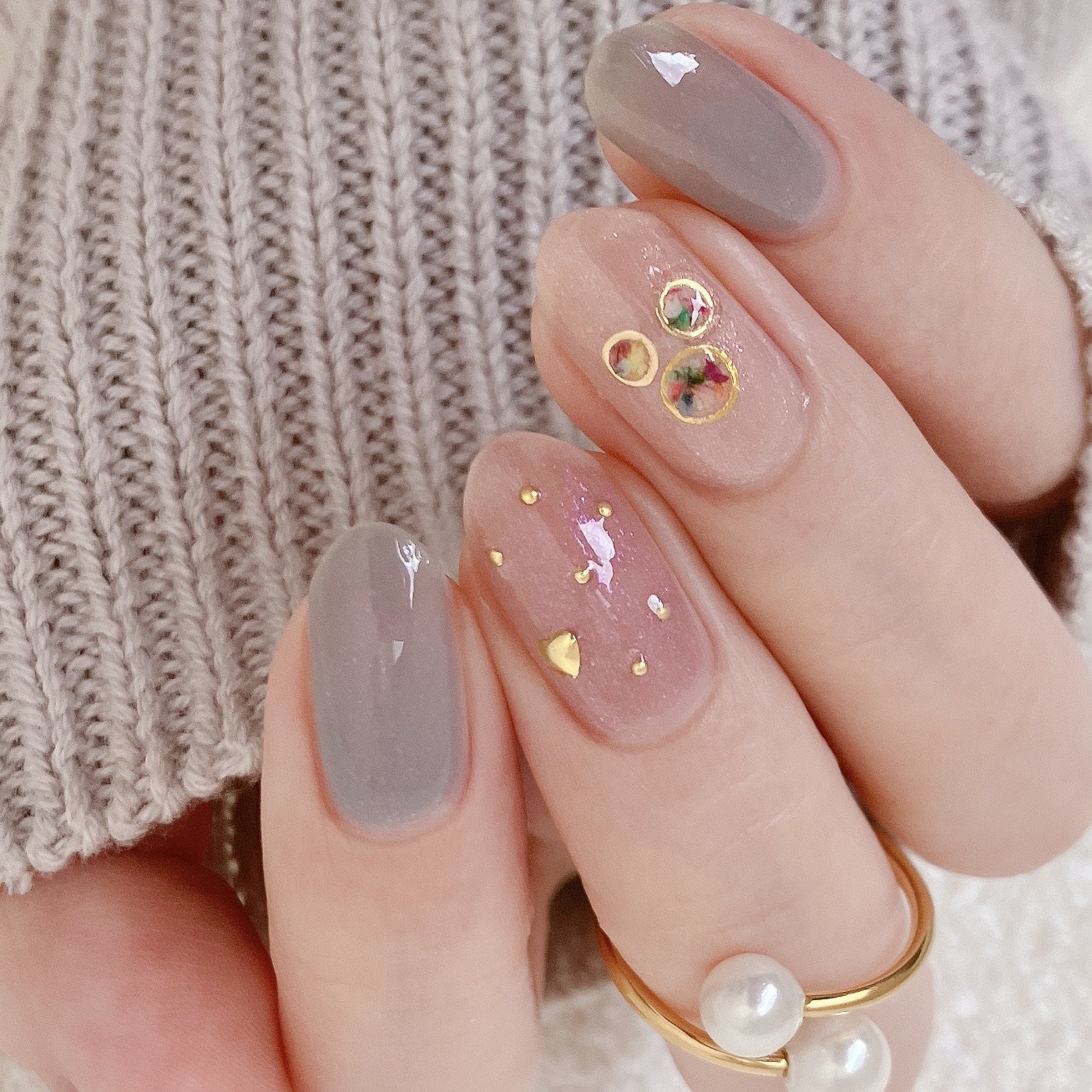 ディズニーネイル⑦ ミッキー&ミニーネイル♥️ ディズニー仕様のネイル