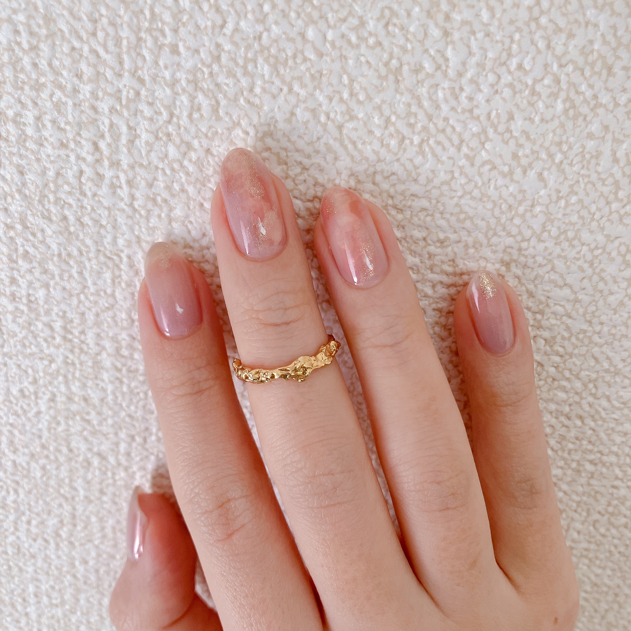 how to】花霞ニュアンスネイル : akiのセルフネイルblog Powered by