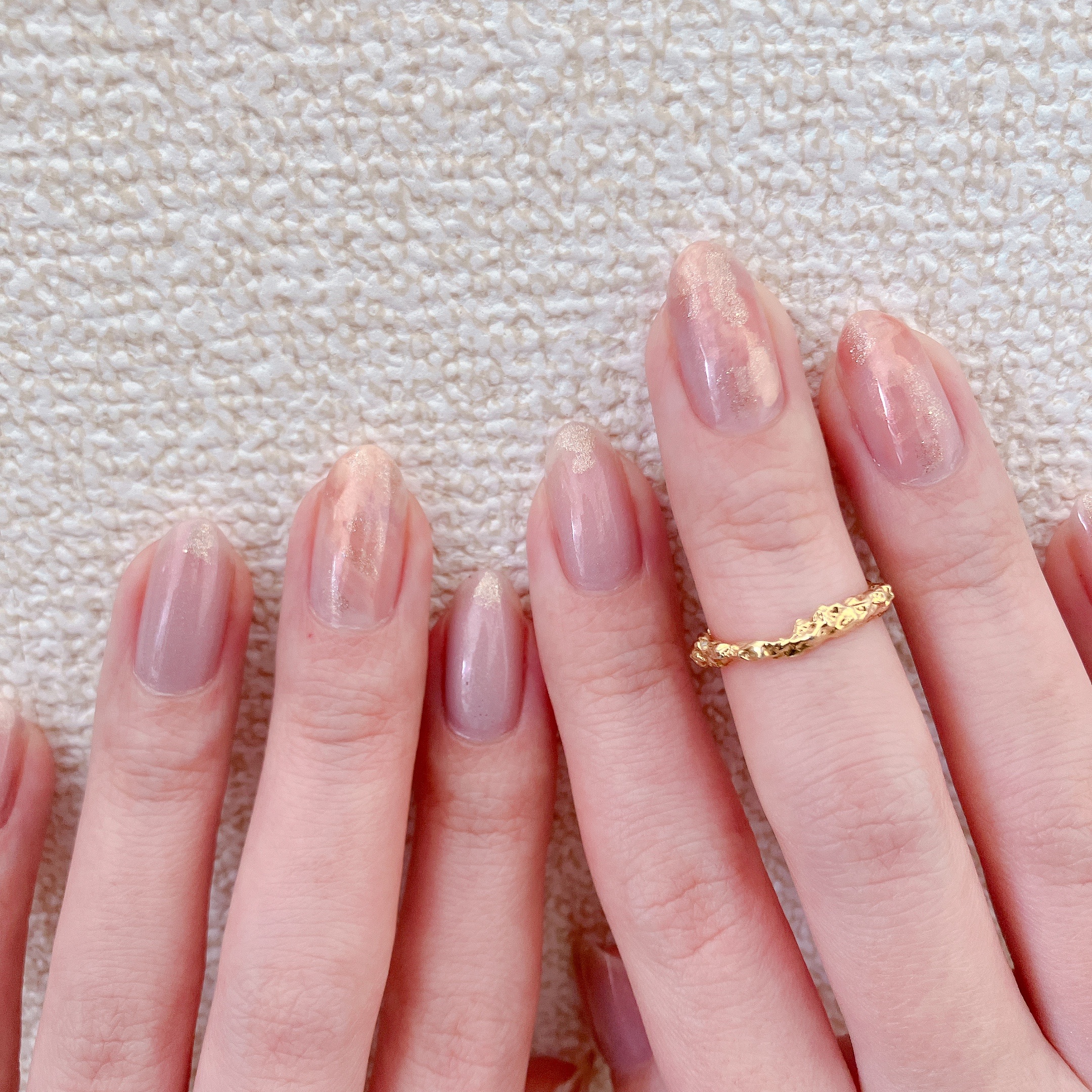 how to】花霞ニュアンスネイル : akiのセルフネイルblog Powered by