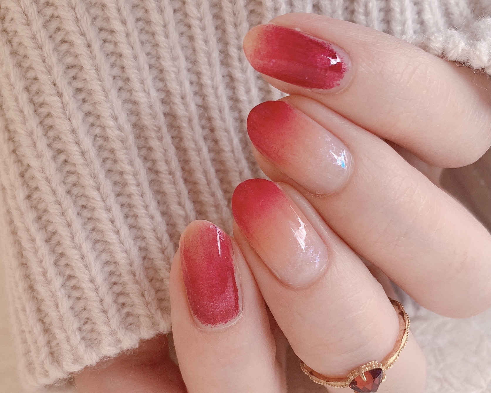 How To 色っぽ グラデーションネイル Akiのセルフネイルblog Powered By ライブドアブログ