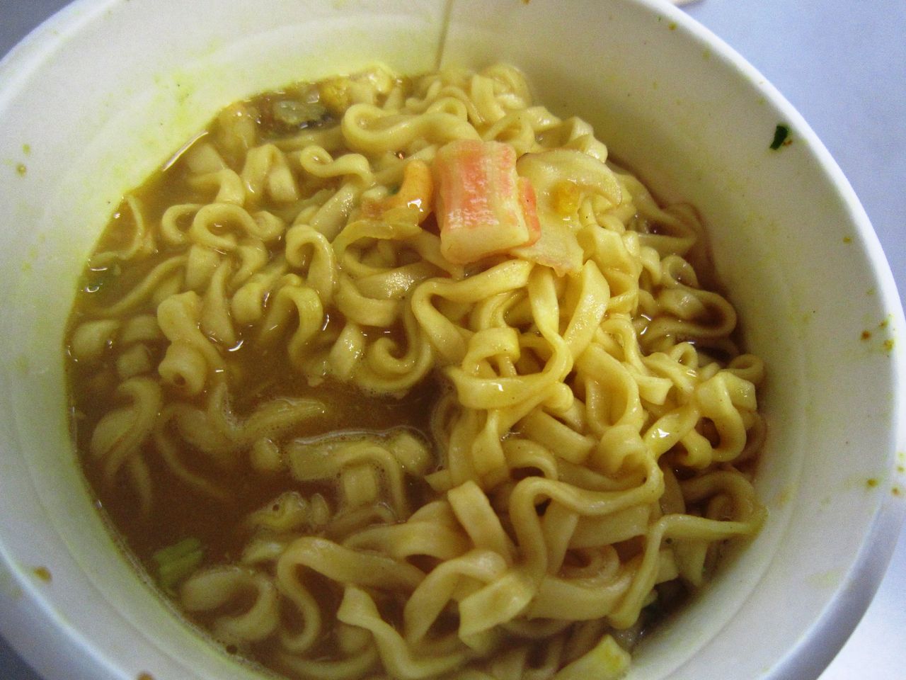 日清カップヌードル シーフードカレー チーズ チリトマトヌードルbig 塵壺日誌