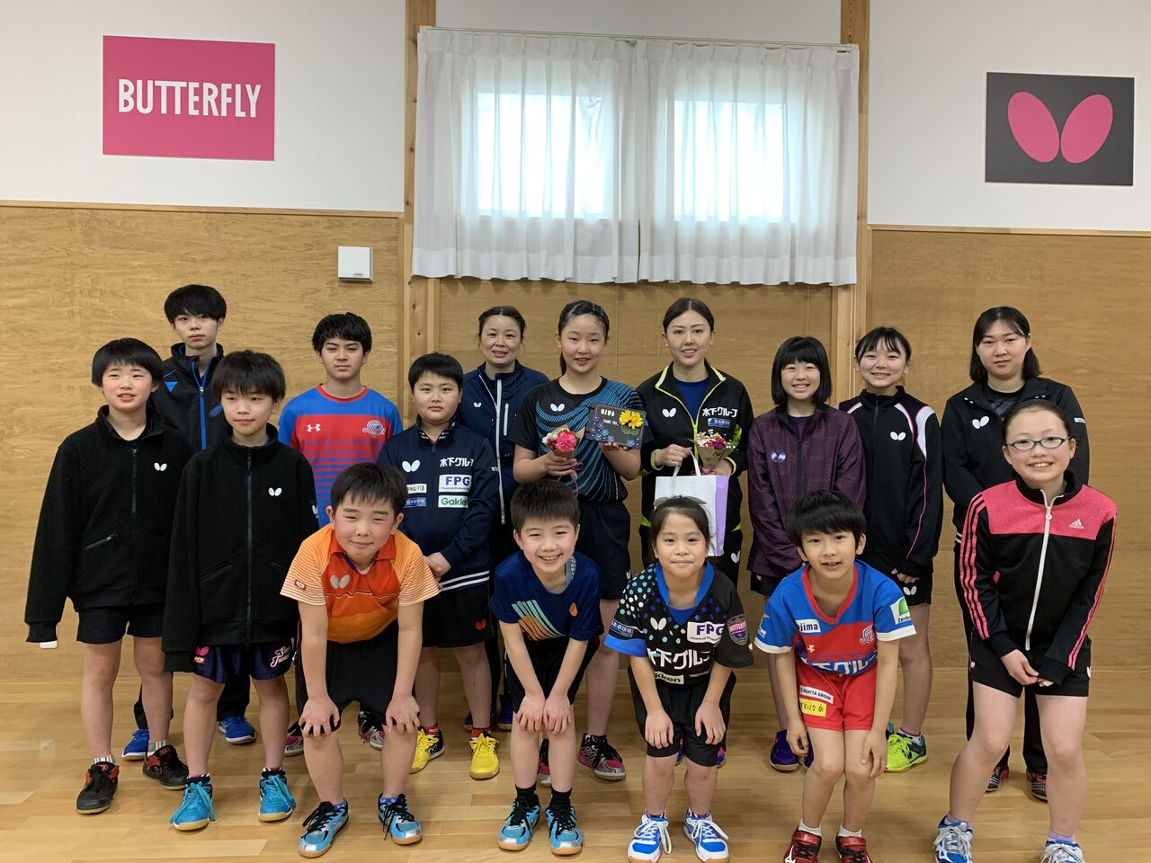 夢に向かって 張本卓球場