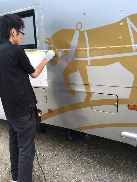 馬運車マーキング2