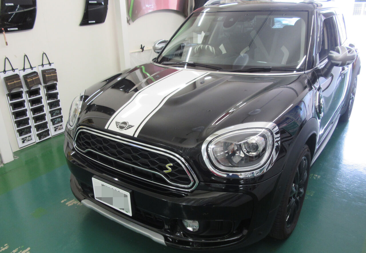 F60 Miniクロスオーバー スポーツストライプ 貼りアップblog F60 Miniクロスオーバー スポーツストライプ 貼りアップblog