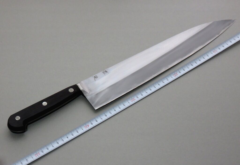 重延　洋牛刀 300mm 　“日本一切れる”　包丁 重延 洋牛刀 300mm