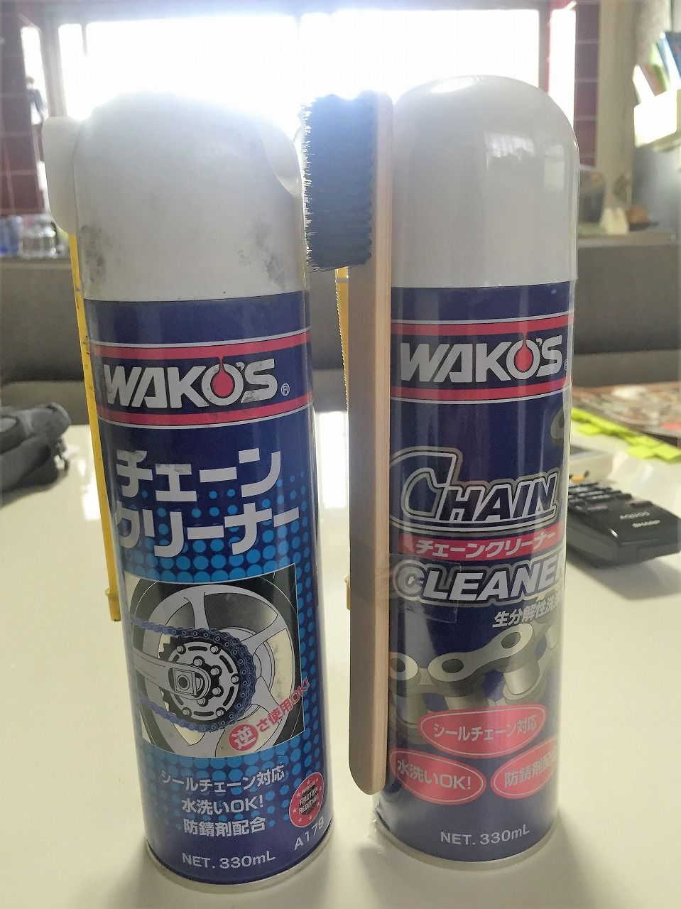 Wakosチェーンクリーナー そこにロードがある限り Anchor Rs8 N Wgnターボ