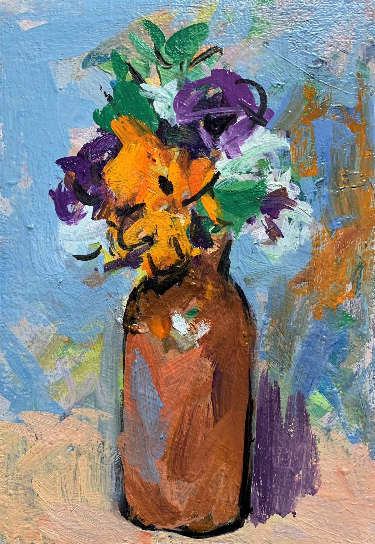 油絵 Shindo Mori サンマルタン運河 F3 森真道 S