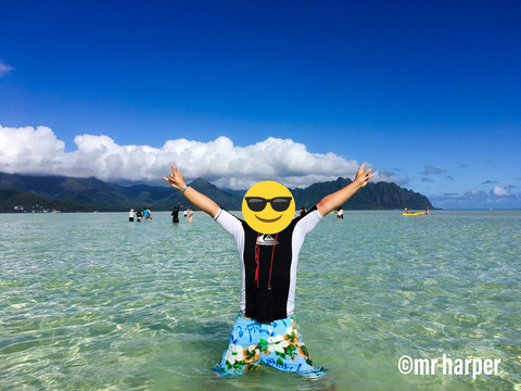 ハワイ 天国の海1