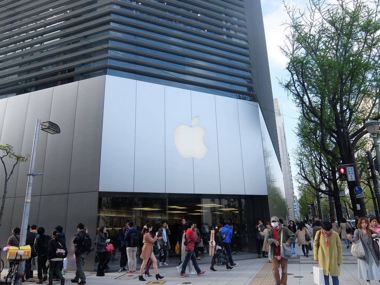 心斎橋 apple ストア