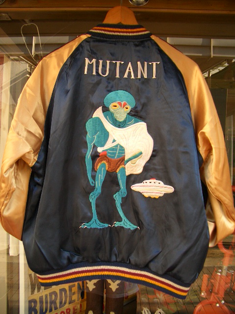 テーラー東洋、スカジャン、スーベニアジャケット、鷹、宇宙人、東洋