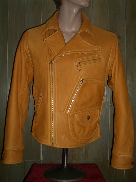 CUSH MAN クッシュマン レザージャケット ディアスキン 革ジャン