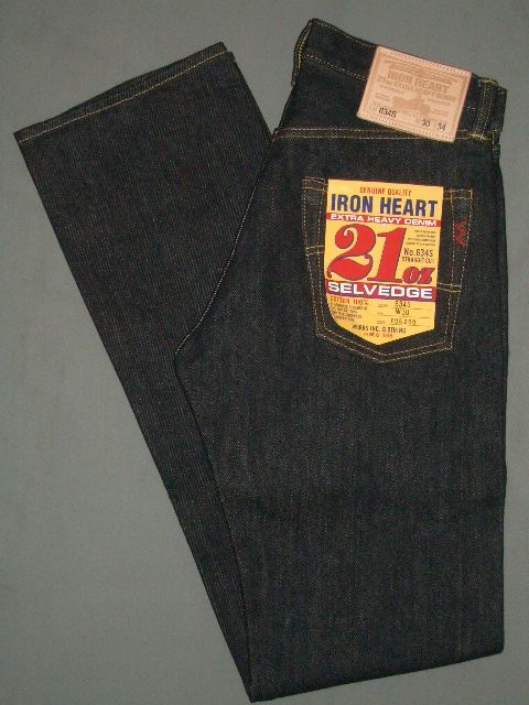 昨日 - Iron Heart 21oz No.634 / 634S / 9461Z 黒鎧 - : きょうの