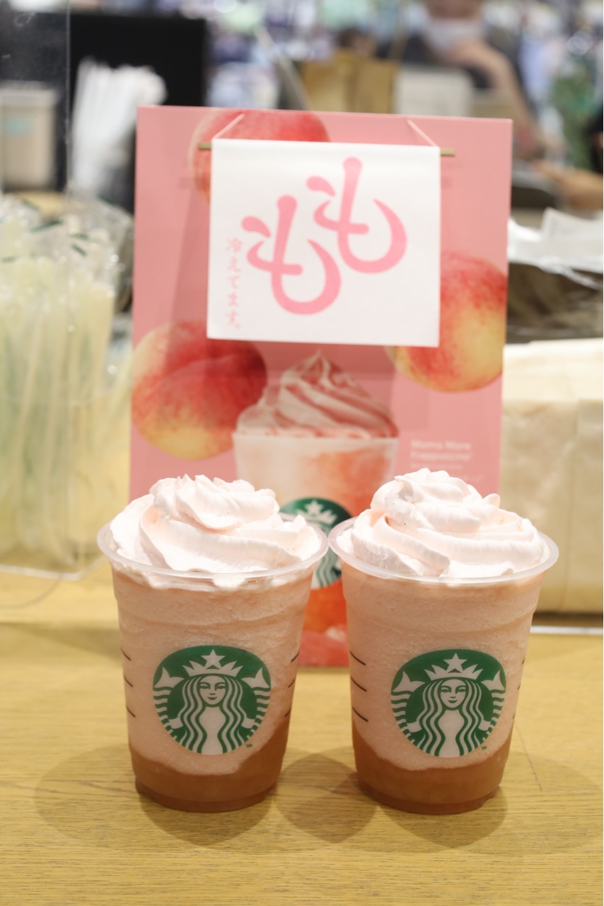 スタバ新作 夏の潤い 桃moreフラペチーノ らんらんらんちと甘いもん Powered By ライブドアブログ