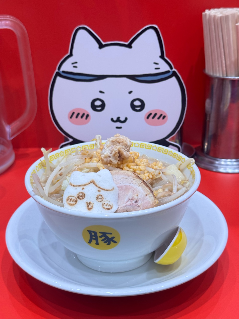 ちいかわレストラン ちいかわ ラーメン 郎 どんぶり ちいかわの