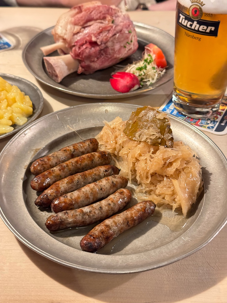 Bratwursthäusle bei St. Sebald（ドイツ ニュルンベルク）〜ニュルン