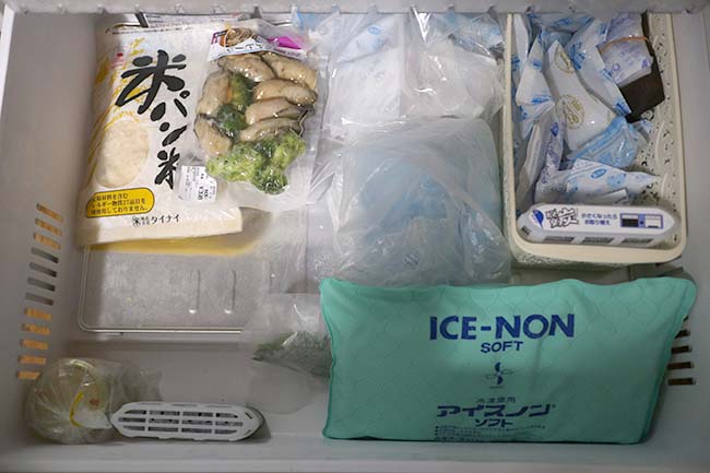 停電時の冷蔵庫対策 保冷剤
