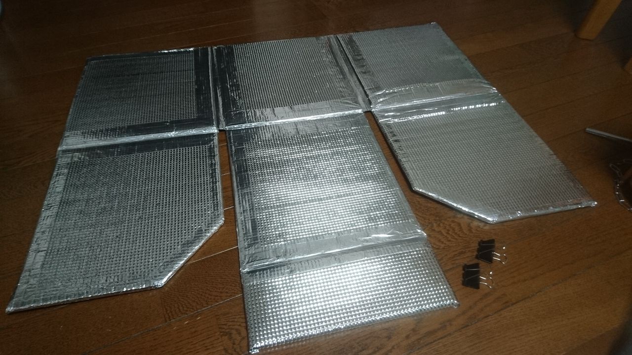 武井バーナーと自作リフレクター 釣れたらいいね