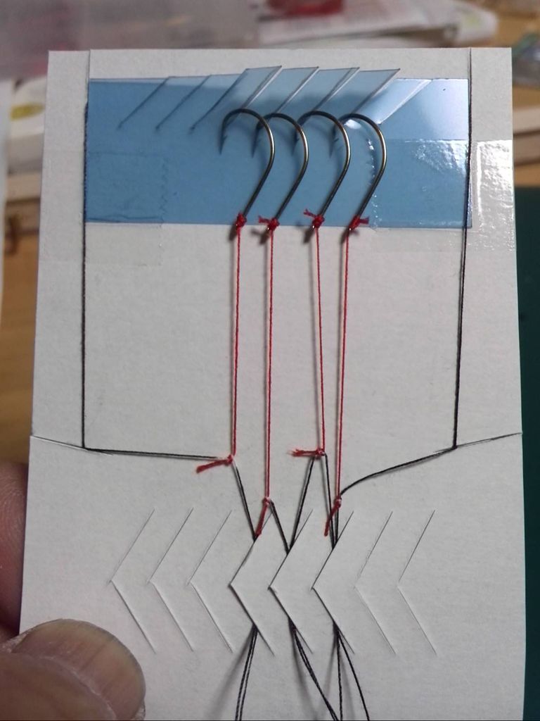 自作わかさぎ仕掛けの作り方 釣れたらいいね