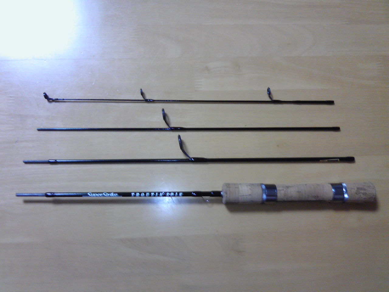 渓流ロッドを購入 釣れたらいいね