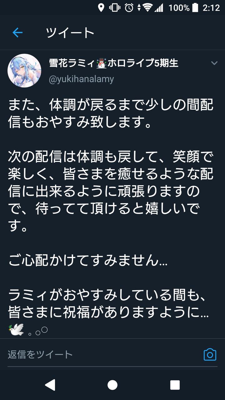 員 ホロライブ 清掃 【朗報】清掃員差別で炎上したホロライブの雪花ラミィちゃんが無事復帰！！