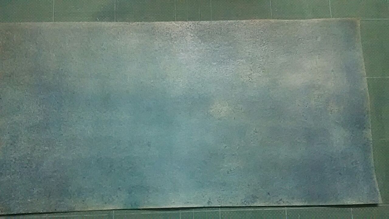 レザーの染色 裏 クラフト覚書ブログ