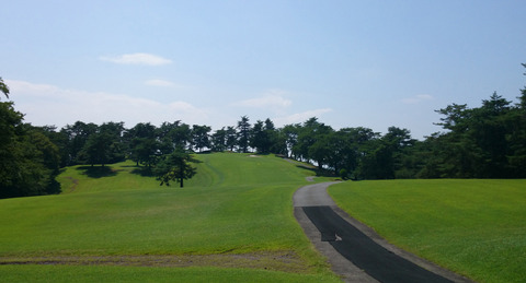 川越カントリークラブ西9番ホール