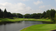 皆川城cc(17番ホール)