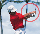 深堀圭一郎のフォロースイング