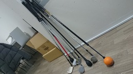 職場のゴルフ道具