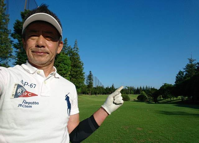 阿見GCで早朝ラウンド