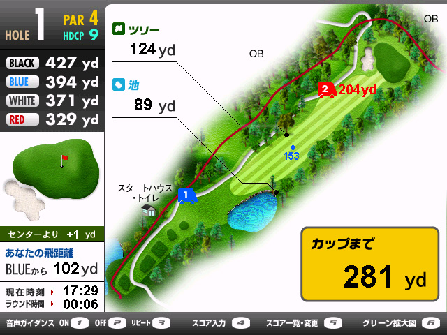 Gpsカートナビ付きゴルフカート ゴルフマニア手帳 Gpsカートナビ付きゴルフカート ゴルフマニア手帳