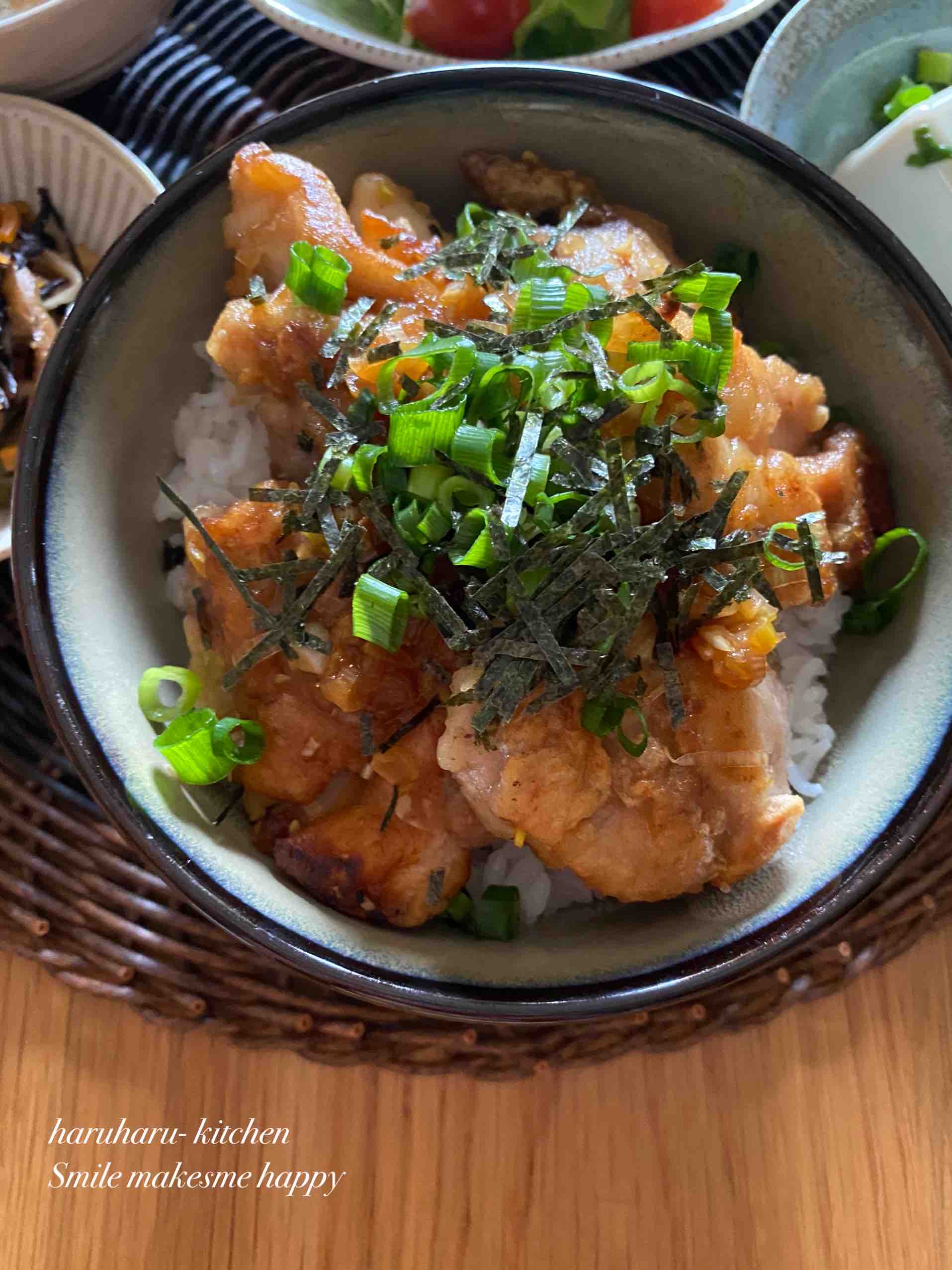 香味ダレのチキン丼 ボリューム 丼もの 子供好き 抱えて食べたい プレゼントなのか自分のためか はるはるの子供アスリート栄養満点ごはん Powered By ライブドアブログ