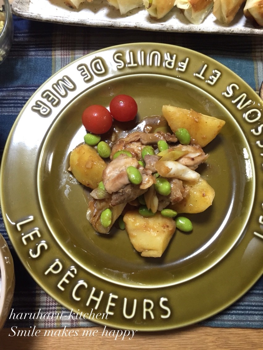 鶏肉とじゃがいものガーリック甘辛炒め まるまる真似っこ はるはるの子供アスリート栄養満点ごはん Powered By ライブドアブログ 鶏肉とじゃがいものガーリック甘辛炒め まるまる真似っこ はるはるの子供アスリート栄養満点ごはん Powered By ライブドアブログ