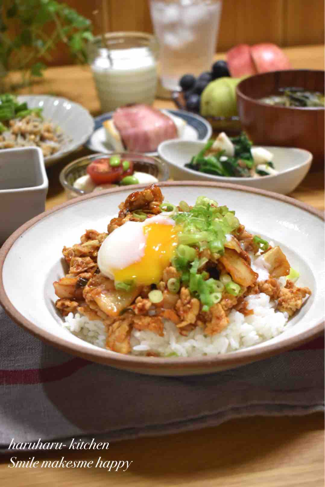 レシピ 鶏そぼろキムチ丼 簡単 時短 包丁不要 丼もの がっつり飯 試合前日晩ごはん はるはるの子供アスリート栄養満点ごはん Powered By ライブドアブログ