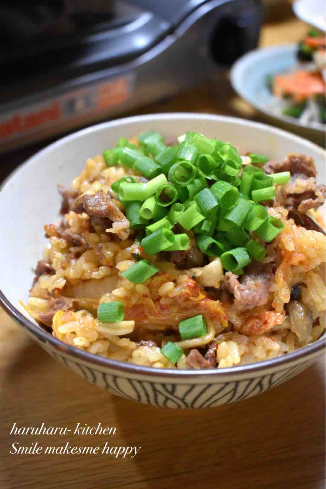 牛肉とキムチの炊き込みご飯 簡単 炊き込みご飯 炊飯器お任せ お疲れ様 はるはるの子供アスリート栄養満点ごはん Powered By ライブドアブログ