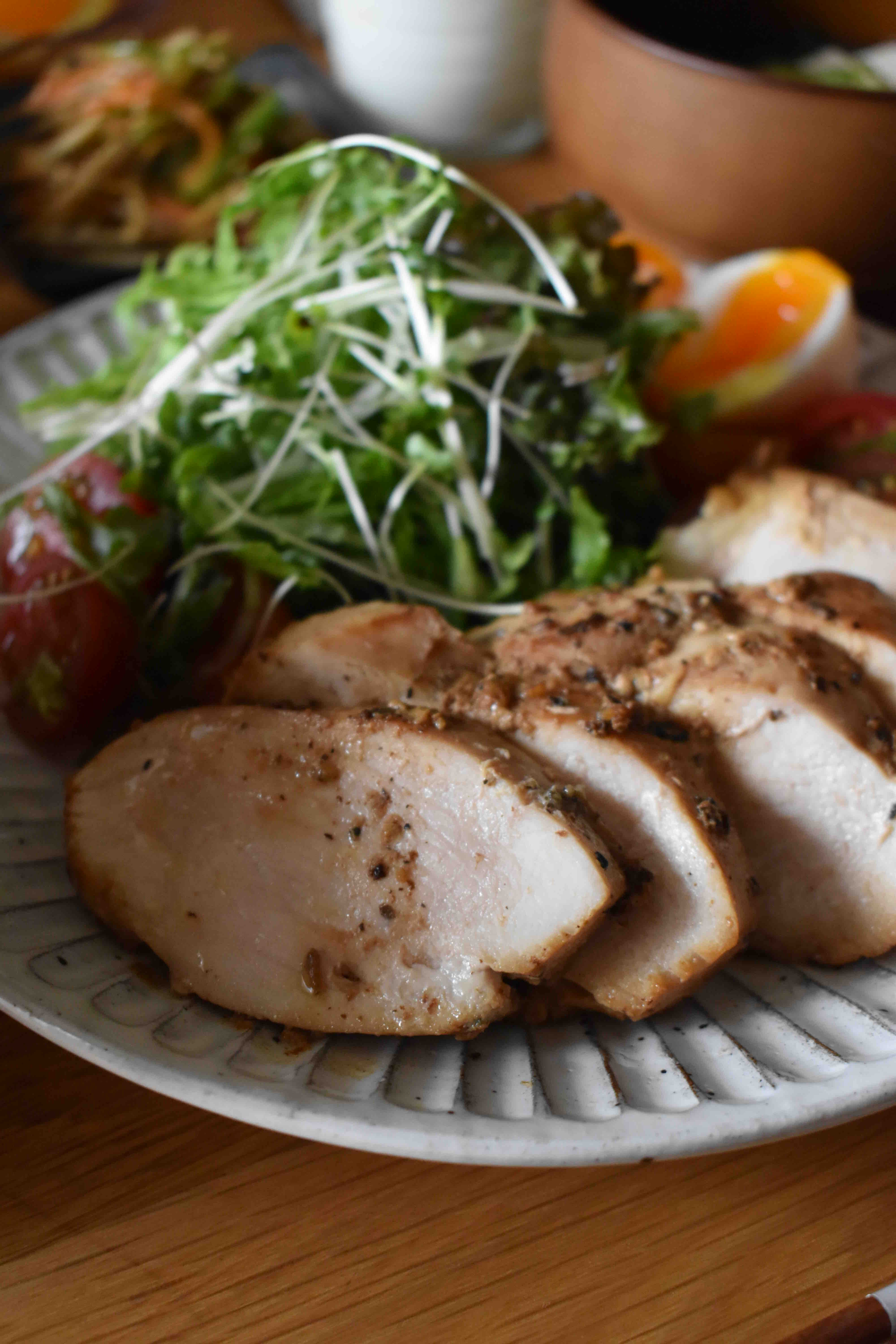 簡単作り置き 鶏胸肉のオイル煮 Chicken Breast With Oil Youtube