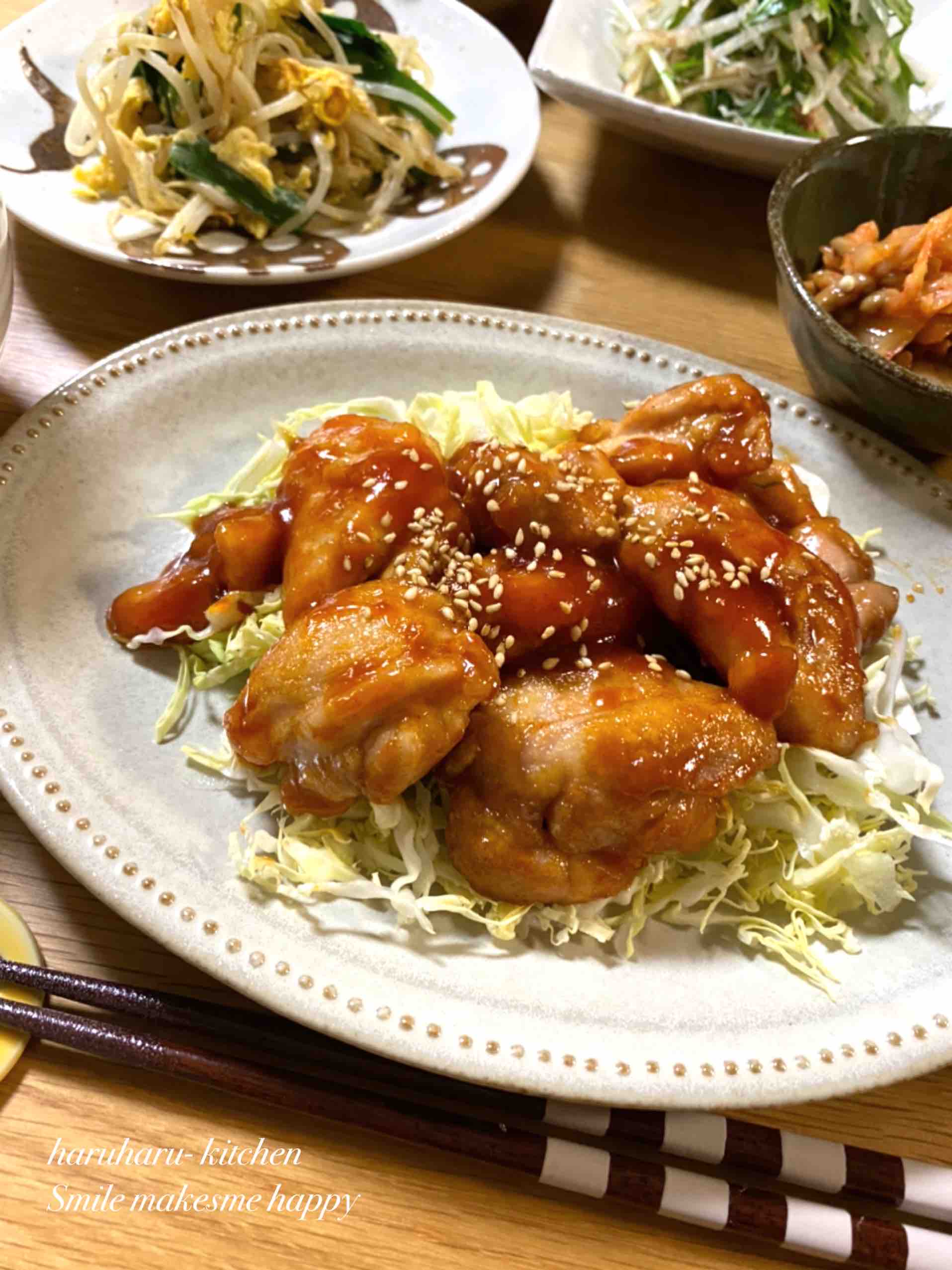 韓国風甘辛チキン ご飯のおかず 子供うけ抜群 簡単 フライパンひとつ お弁当 動画撮りました はるはるの子供アスリート栄養満点ごはん Powered By ライブドアブログ