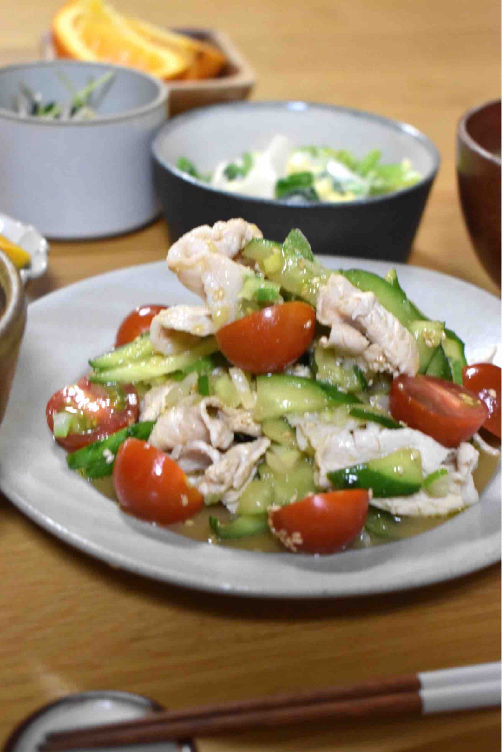 豚しゃぶと胡瓜のわさびぽん酢 ヘルシーおかず さっぱり豚しゃぶ 作り置き 猫にはモテる はるはるの子供アスリート栄養満点ごはん Powered By ライブドアブログ