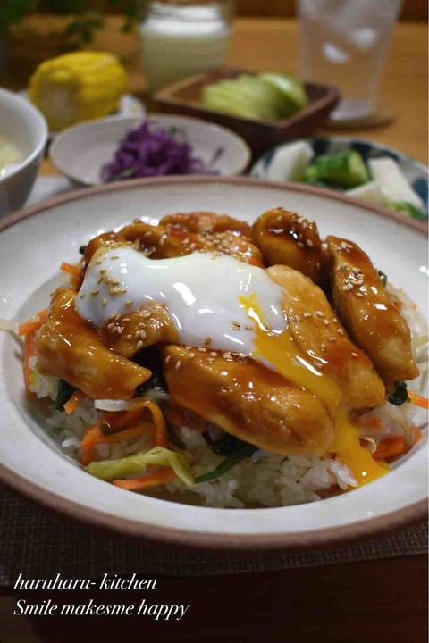 鶏ひき肉と野菜のフライパンのレシピ