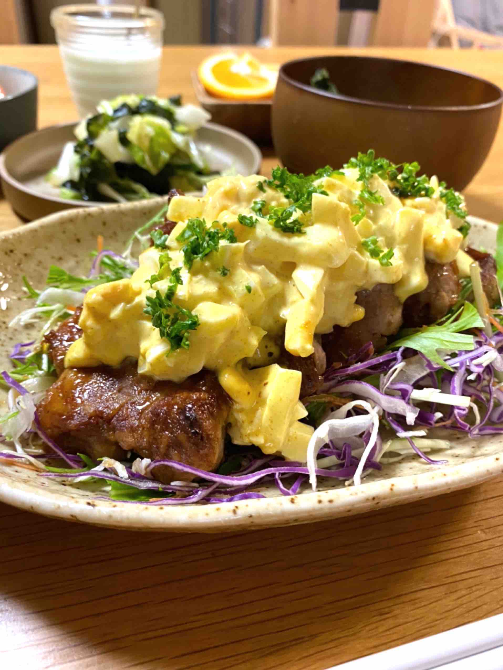 エゾ鹿のガーリックレアステーキとタリアータのタルタルソースがけで ジム帰りのガッツリお肉の簡単晩ごはん Manalog