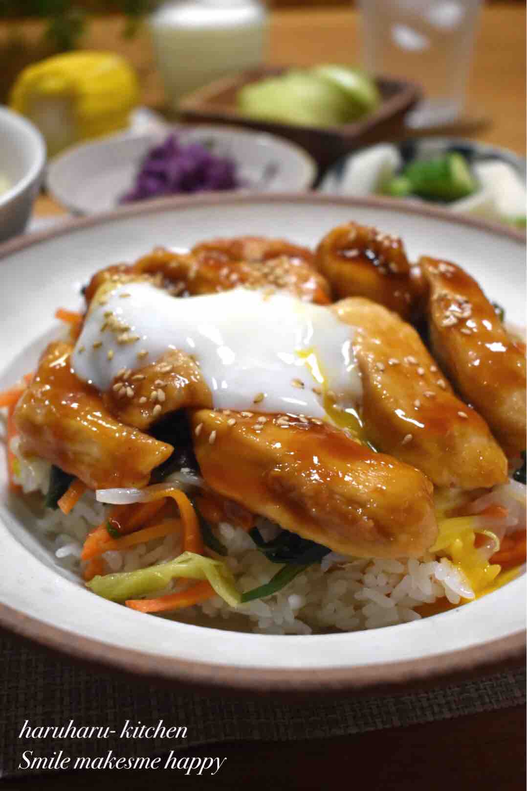 鶏ひき肉と野菜のフライパンのレシピ