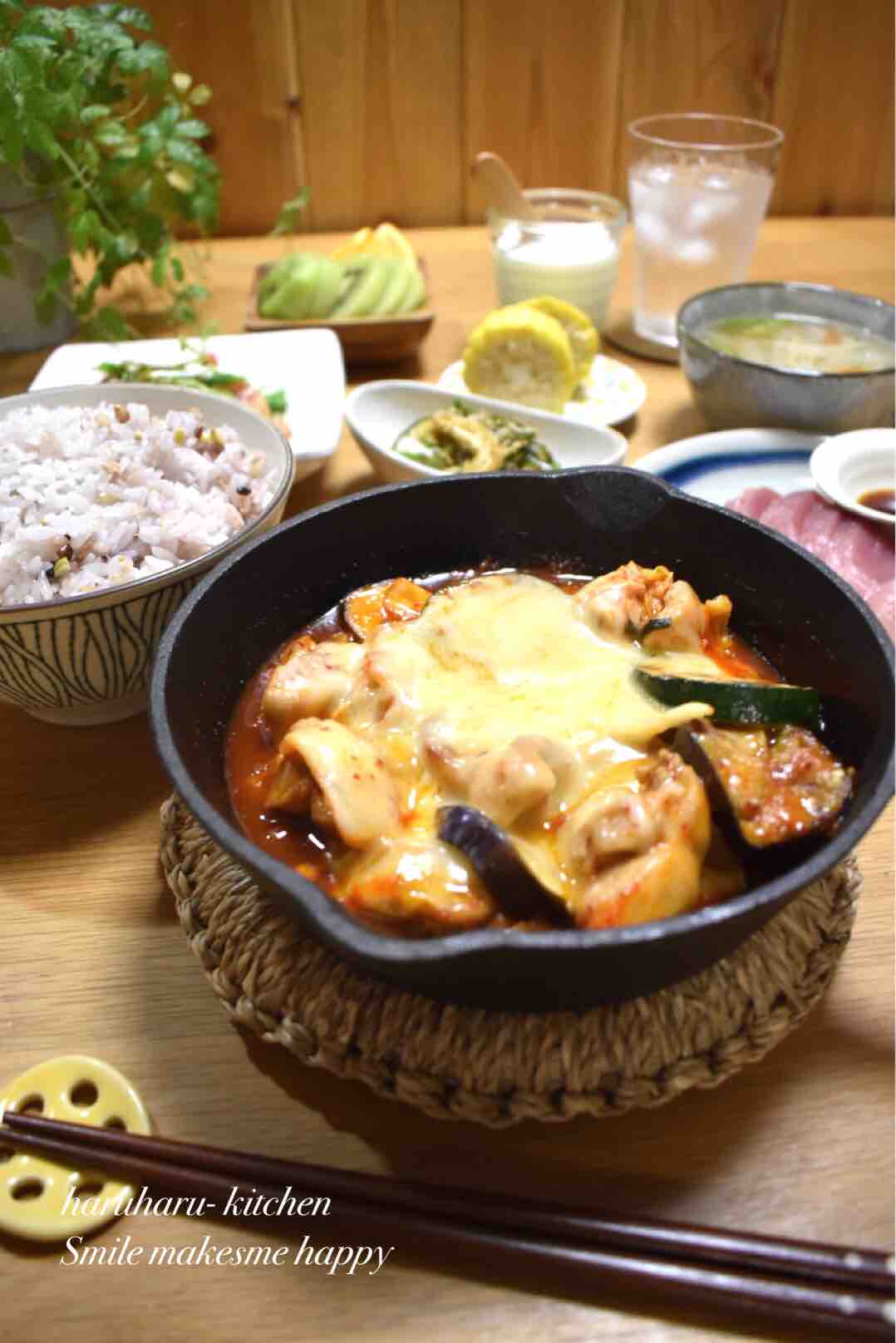 レシピ 鶏肉と夏野菜のキムチーズ 発酵食品 ご飯のおかず 子供好き 挨拶はここでしろー はるはるの子供アスリート栄養満点ごはん Powered By ライブドアブログ